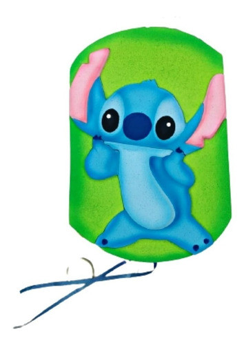 Piñata Artesanal En Telgopor Con Relieve Stitch 0