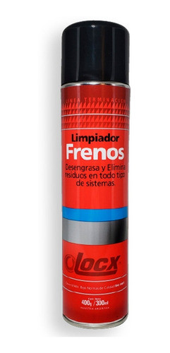 Limpiador De Frenos Campanas Discos Cubetas Locx - Nolin 0