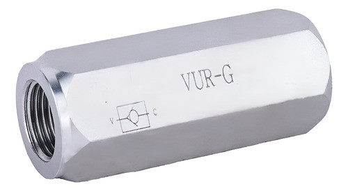 Válvula De Retención En Línea Hidráulica Alta Presión 1/4 0