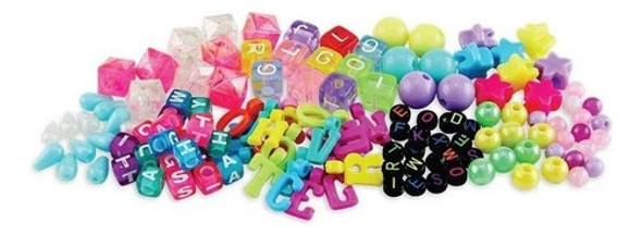 Miçangas Barbie Letras Coloridas 400 Peças Fun 856 1