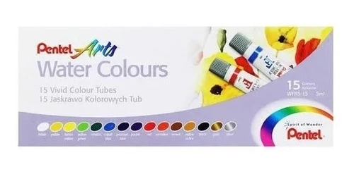 Tinta Aquarela Pentel Wfrs Cores 0