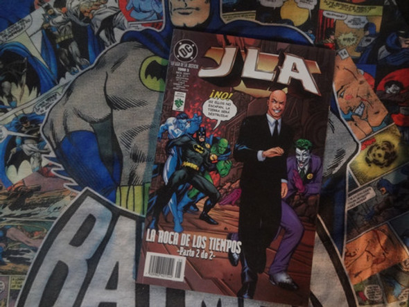 Jla La Roca De Los Tiempos Parte 1 Y 2 Liga De La Justicia 1