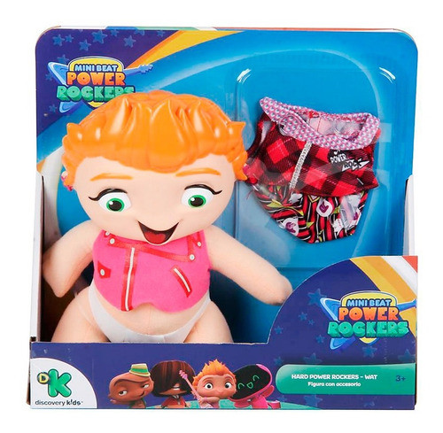 Power Rockers Wat Peluche Con Atuendo; Jugueteria Que Regal. 0