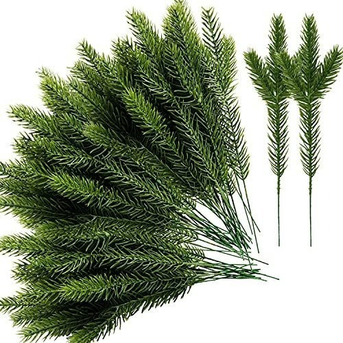 Ramas De Pino Artificial 30u.de 25 X 6.5cm 0