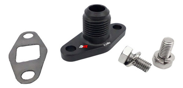Flange Saída Retorno De Óleo Turbina Alumínio 10an - Rgtx 0 Flange Saída Retorno De Óleo Turbina Alumínio 10an - Rgtx 0