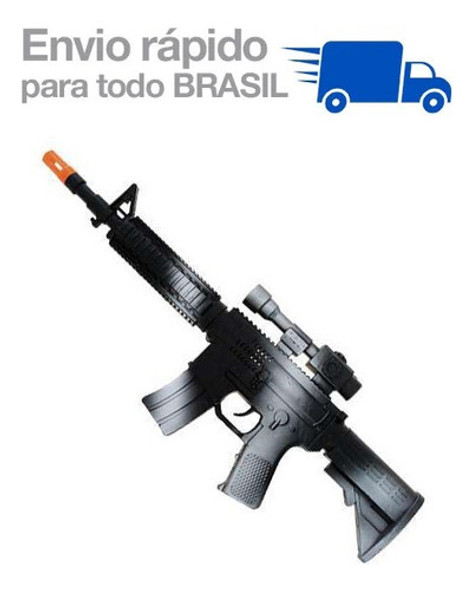 Arminha Brinquedo Faz Barulho Camuflada Soldadinho Guerra 0
