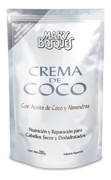 Crema De Coco Nutrición  Mary Bosques 250g 0