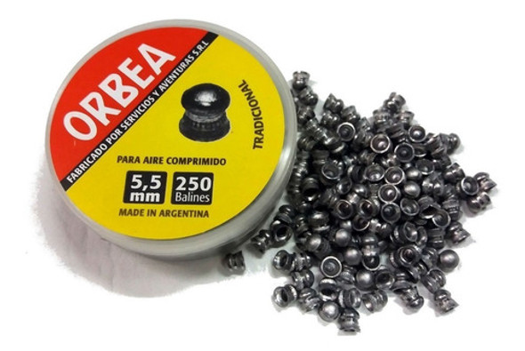 Balines Orbea 5,5 Copita Tradicional X 250 Balines 0 Balines Orbea 5,5 Copita Tradicional X 250 Balines 0