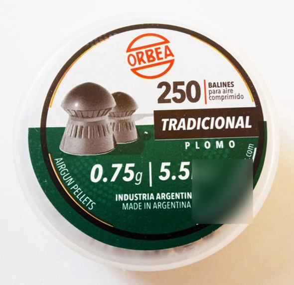 Balines Orbea 5,5 Copita Tradicional X 250 Balines 1 Balines Orbea 5,5 Copita Tradicional X 250 Balines 1