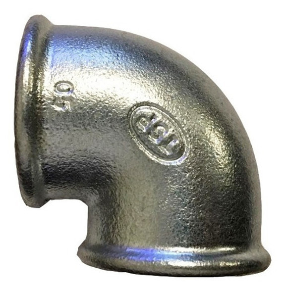 Codo Hh 90º Galvanizado 2 1/2 Pulgada 0