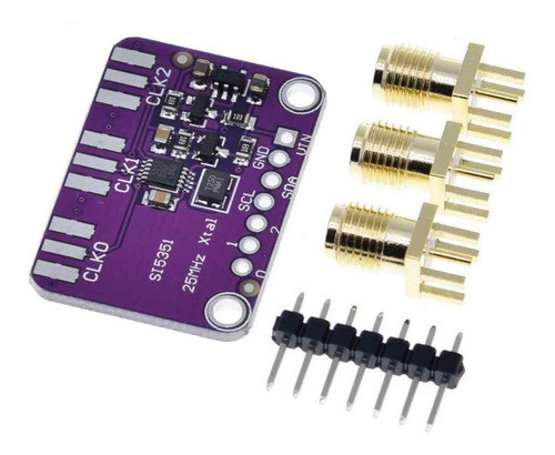 Generador De Reloj Si5351a - 8 Khz A 160 Mhz + Conector Sma 0