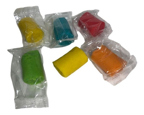 Masa Individual Con Envoltorio No Toxica Varios Colores X30 0