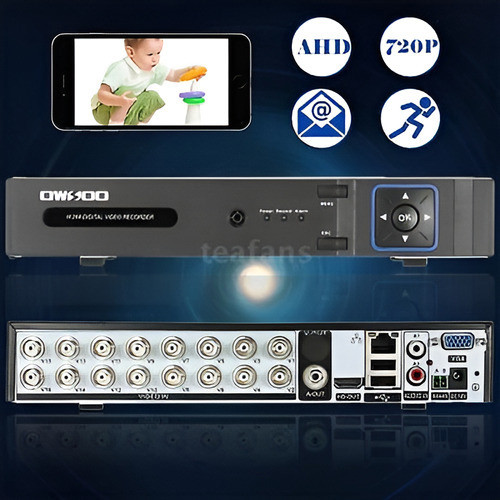 Owsoo 16ch 720p Ahd Dvr H.264 Cctv Digital Grabadora De Víde 0