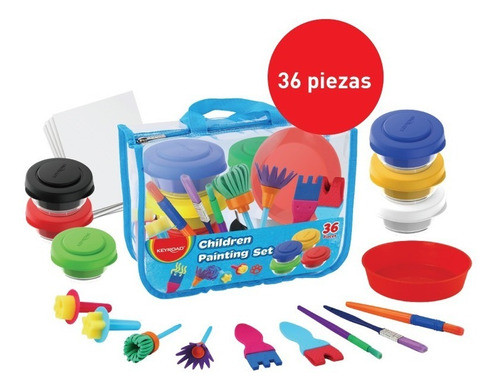 Kit De Herramientas Y Témperas Para Niños 0