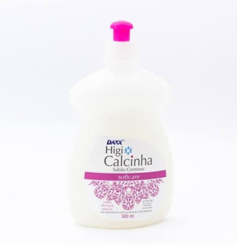 Sabonete Líquido Daxx Higi Calcinha Softcare 300ml- Kit C/ 2 0
