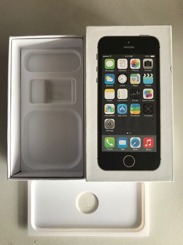 Caja iPhone 5s 32 Gb  Negro Original Usada Original 0