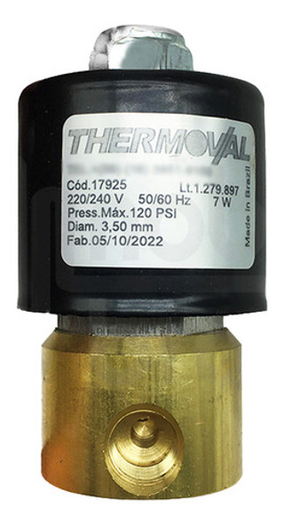 Válvula Solenoide Gás Fornos E Fritadeiras - 17925 Thermov 1