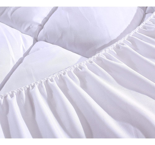 Premium Plus Rv Camper Colchón Pad, Transpirable, Cubrecolch 0