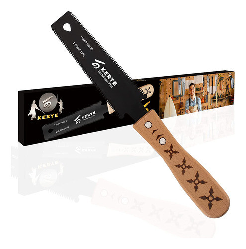 Serrucho De Mano De Doble Filo 11/17 Tpi De 15cm 0