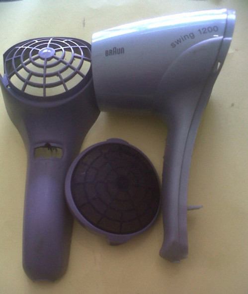 Carcasa De Secador Braun Swing 1200 0