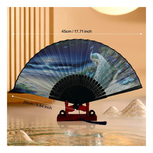 Los Ventiladores Plegables De Mano Qullue De 9,85 (25 Cm) De 1
