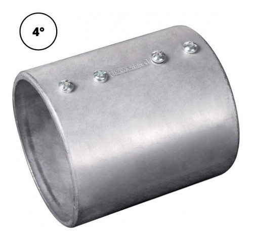 Conector Unidut Aluminio Luva Sem Rosca 4 Tramontina 1