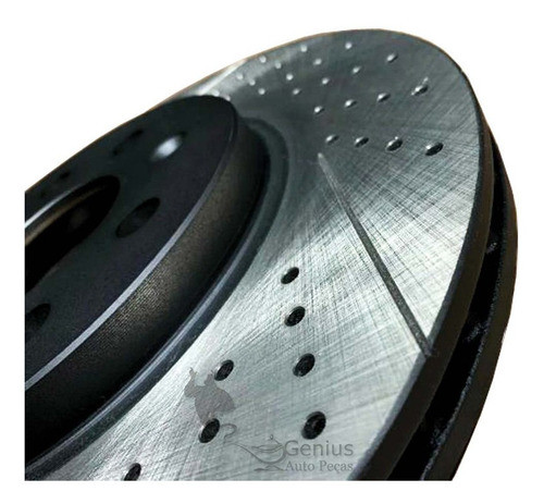 Disco Alta Performance Dianteiro 240mm Fiat Novo Uno 1.4 1