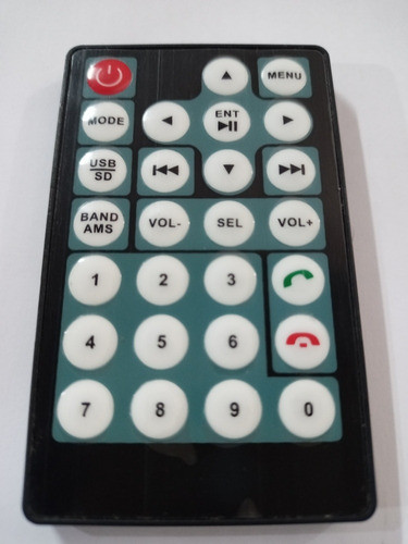 Controle Remoto Multimídia Mp5 Roadstar Rs-700br 0