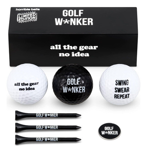 Horrible Balls Juegos Regalo Divertidos Golf: Regalo Y Broma 0