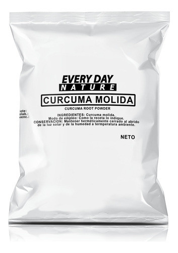 Curcuma Molida Pura Premium Importada X 1 Kg Sin Aditivo 0