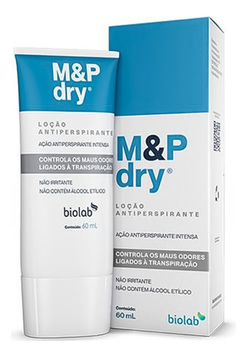 Loção Antiperspirante M&p Dry 60ml 0