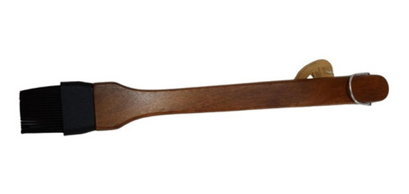 Pincel Asado Madera Con Silicona 43cm Largo. Selecta 0