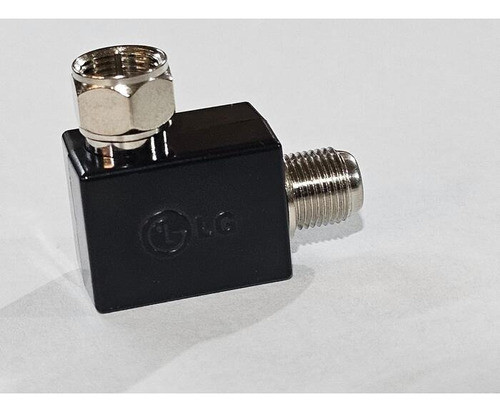 Lote X 10 Conectores Adaptadores Antena Tv LG Coaxial 90° 1