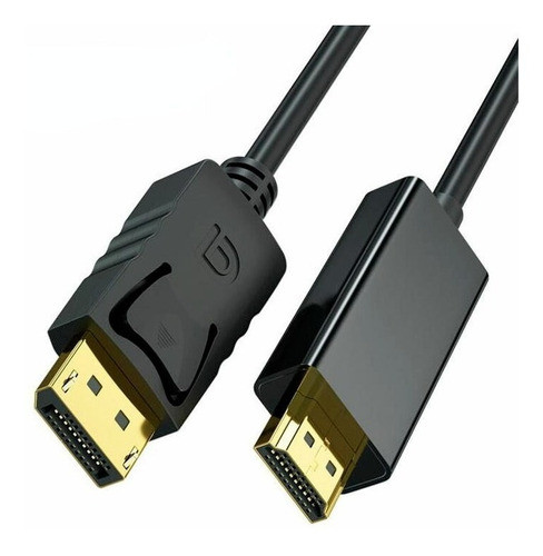 Kit Com 10 Cabos Dp Para Hdmi / Displayport Para Hdmi 1.8mts 1