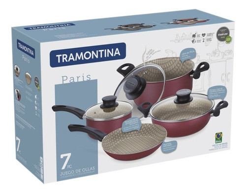 Bateria D/cocina 7 Piezas - Paris Bordeaux - 20599/785 1