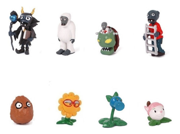 Plantas Vs Zombies Set X2 Muñecos Elegi El Tuyo! Colecciona! 0