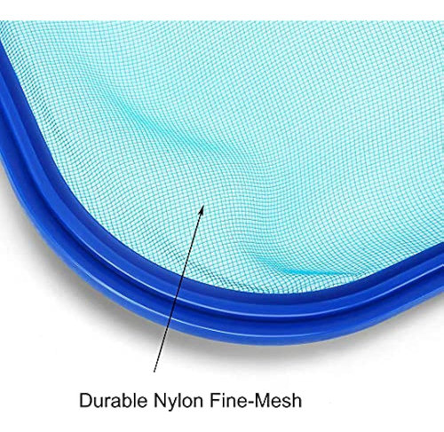 Evob Pool Skimmer Net Con Poste Telescópico Ajustable De 17- 1