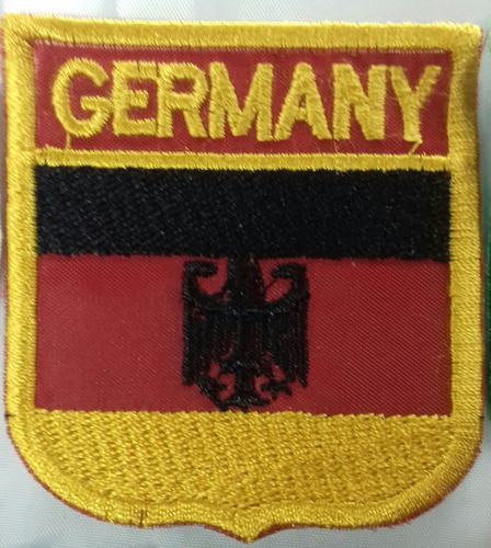 Parche X 6 Unidades. Bordado Escudo Países 6cm. No Sublimado 1