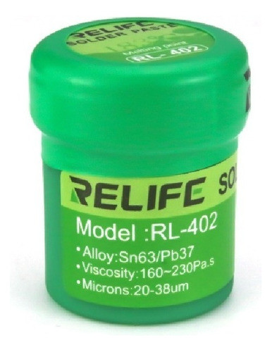 Estaño En Pasta 183ºc Grados Plomo Relife Pote 40g Rl402 0