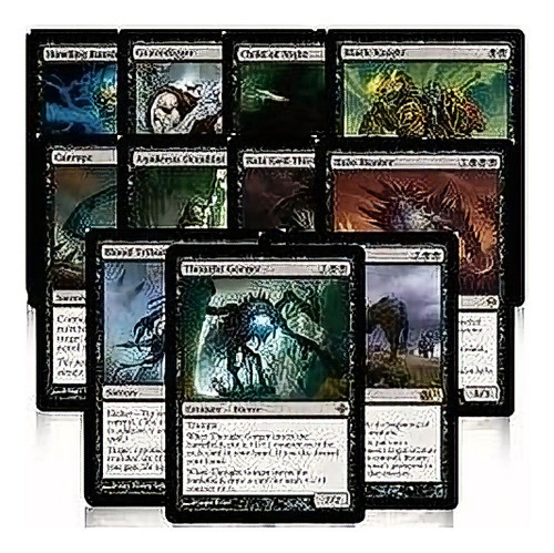 100 Magic El Encuentro Mtg Color Negro Mezcla Mucho Salto In 0
