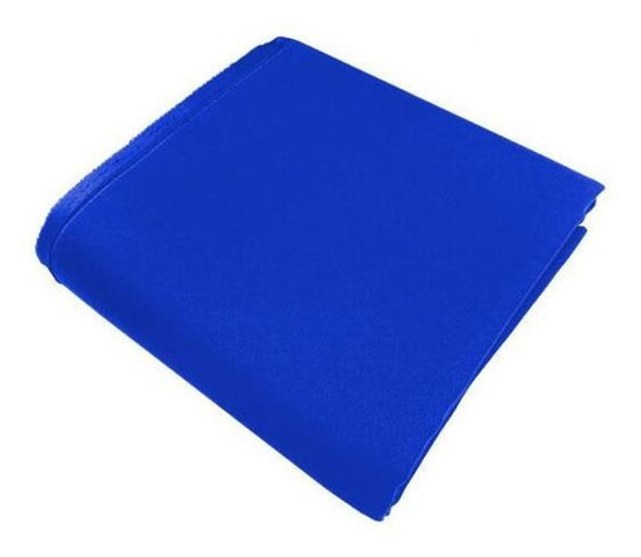 Tecido Pano Mesa Carteado Bilhar Sinuca Azul Royal 2,25x3,00 0