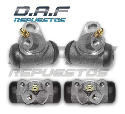 Kit 4 Cilindros De Rueda + 3 Flexibles Para Chevrolet C-10 1