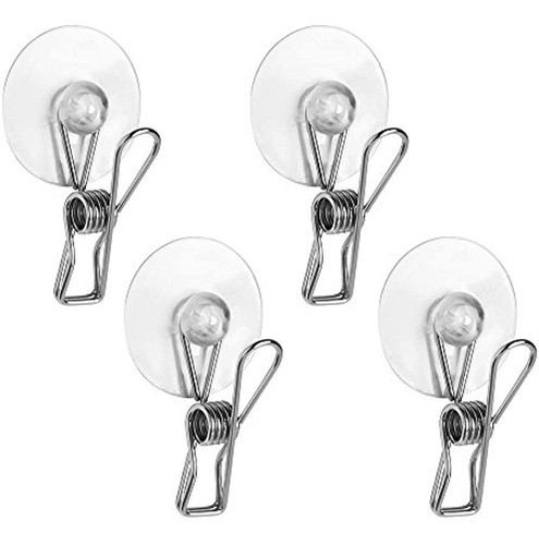 Clips De Ducha De Succión Idesign Forma Para Baño - Juego De 0