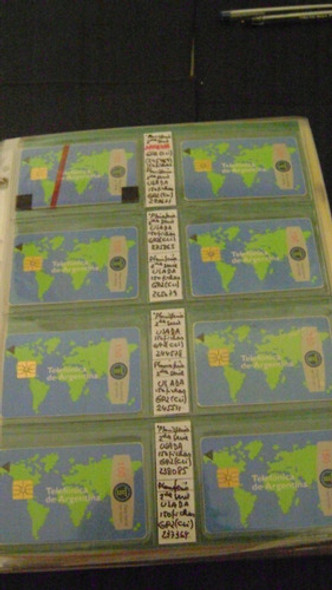 Tarjeta Telefonica Coleccio Telefonica Planisferio 2da150 U3 1