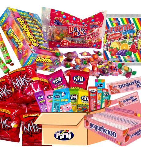 Kit Doces 50 Sacolinhas Surpresa Guloseimas Festa Infantil 0