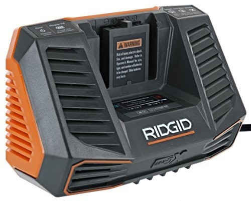 Ridgid R840095 Gen5x Genuino Oem Cargador De Bateria De Dobl 0