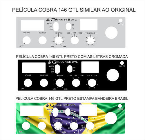 Película Rádio Cobra 146 Gtl 0