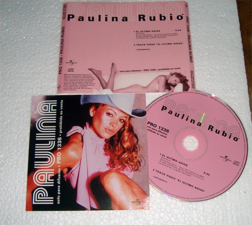 Paulina Rubio Solo Para Difusion Cd Excelente / Kktus 0