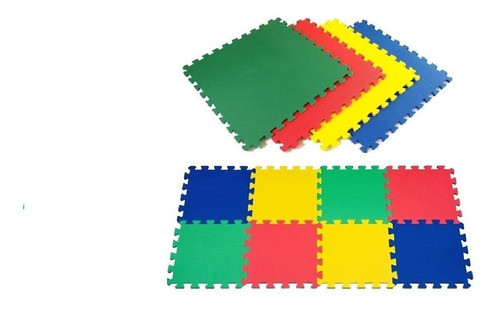 E.v.a Tatame Placas Para Forrar Chão Kit Com 16+brindes 0