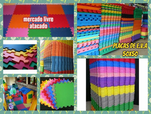 E.v.a Tatame Placas Para Forrar Chão Kit Com 16+brindes 1